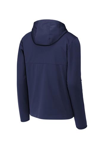 ST980 mens soft shell jacket navy back