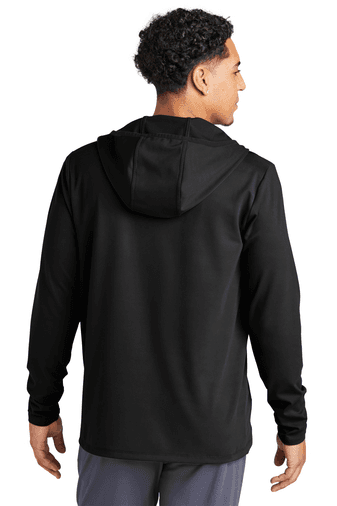 Men's Lightweight Full-Zip Hoodie - Black, Small