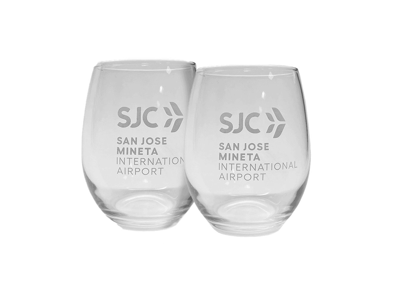 Stemless Wine Glass - Set of 2, Clear, 9 oz.