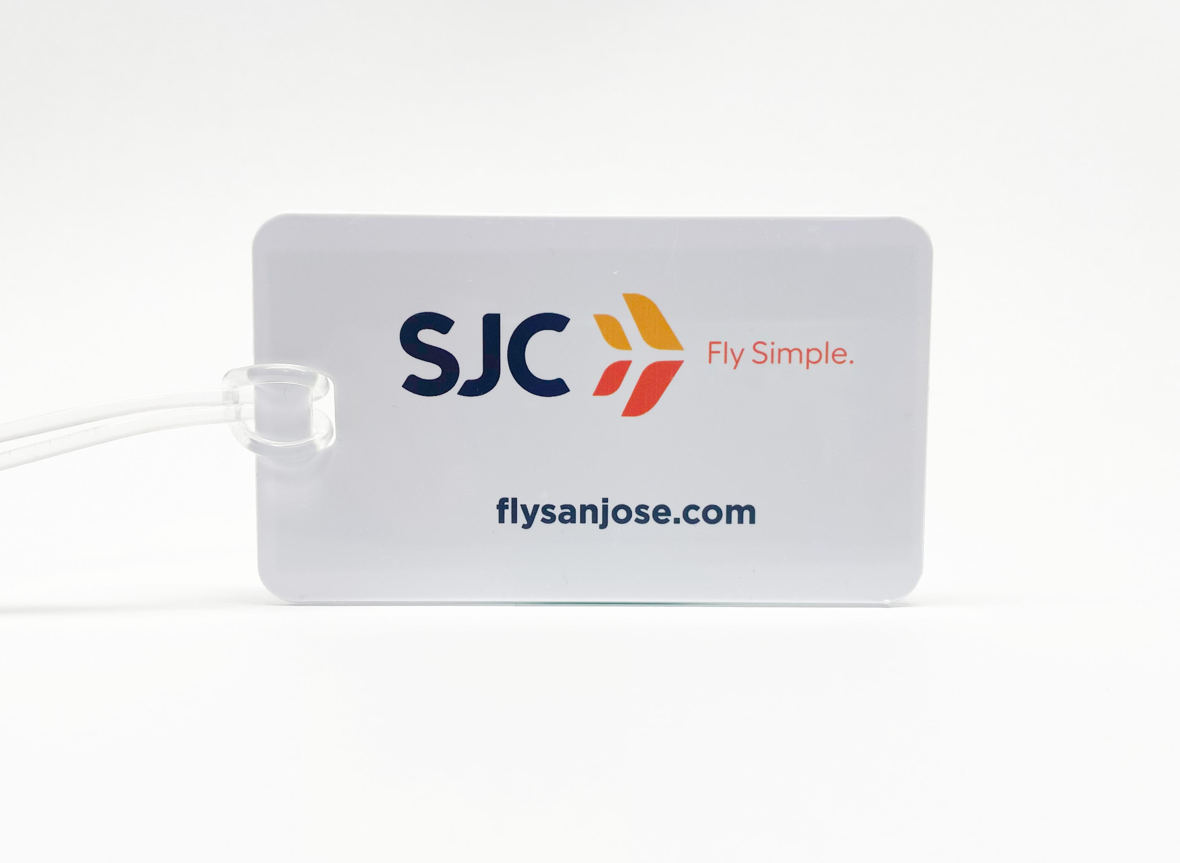Luggage Tag with ID Slip-In Pocket