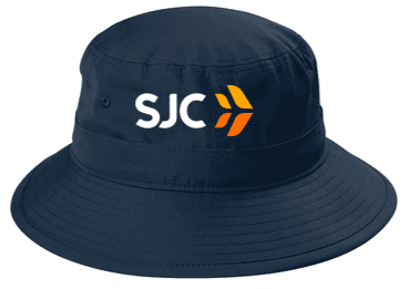 Navy bucket hat