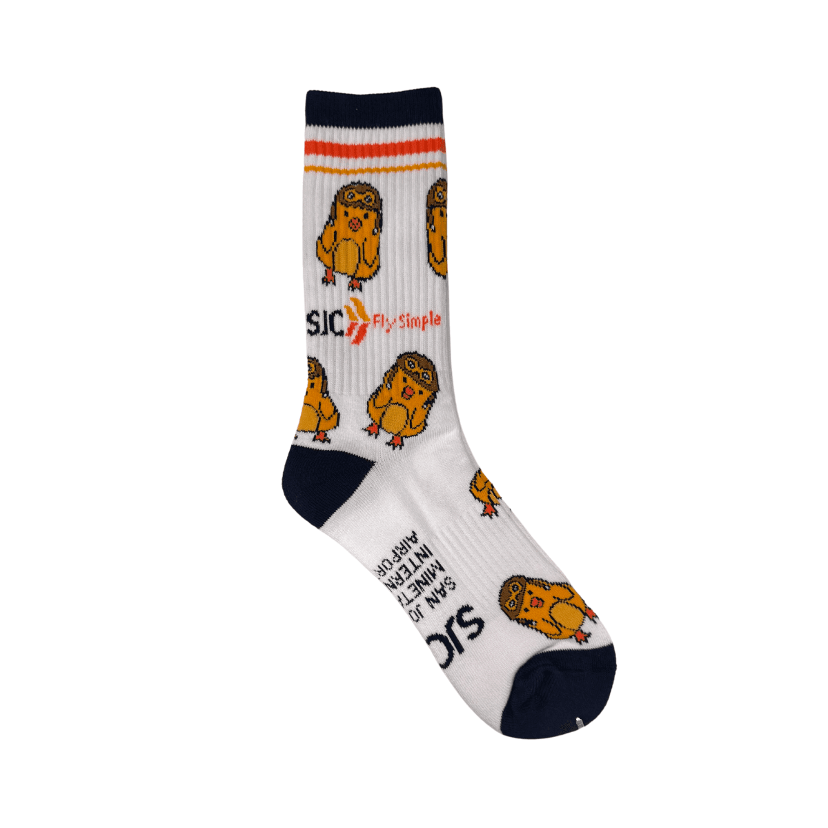 "Ernie" Athletic Fit Socks Front