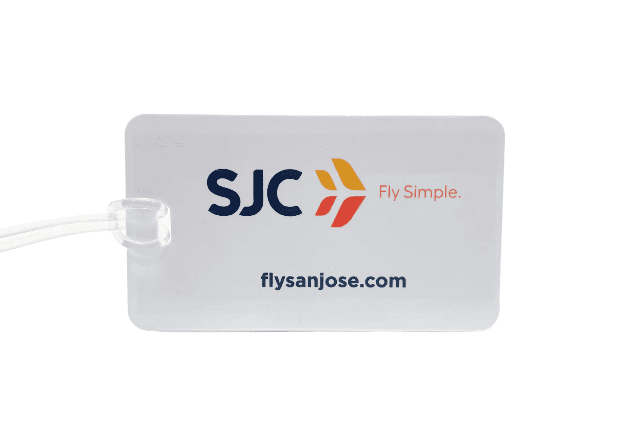 Luggage Tag with ID Slip-In Pocket