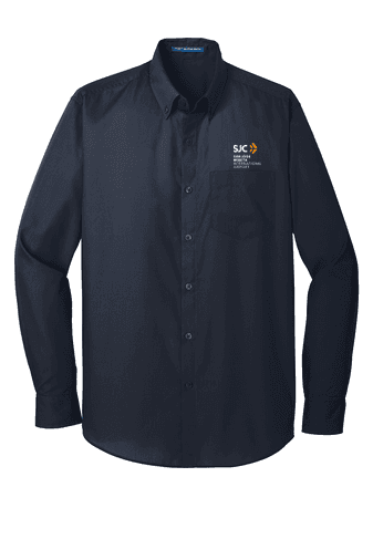 Men's Navy Button Down