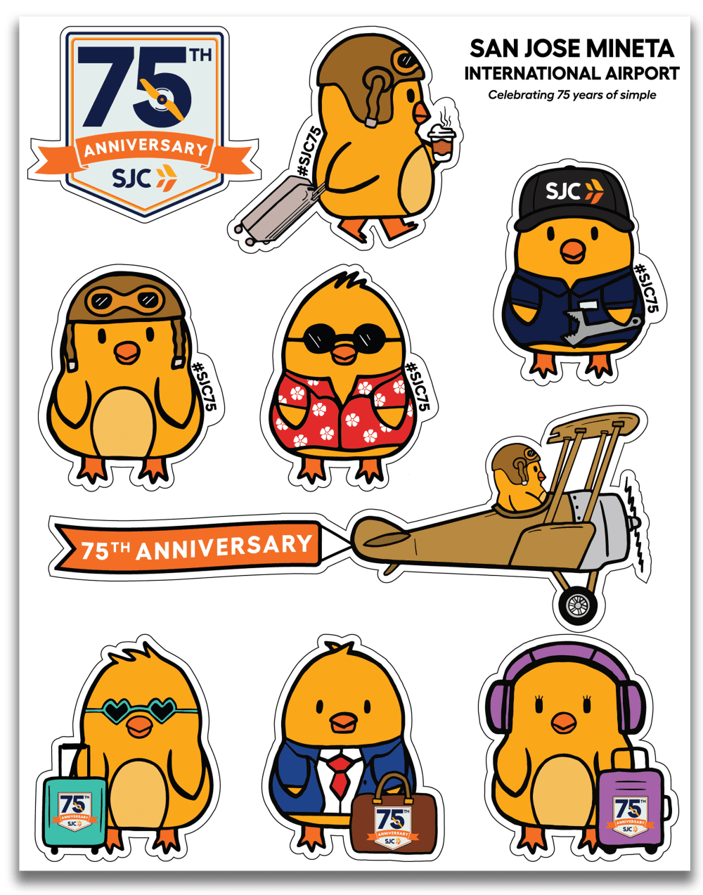 Ernie and Friends sticker sheet