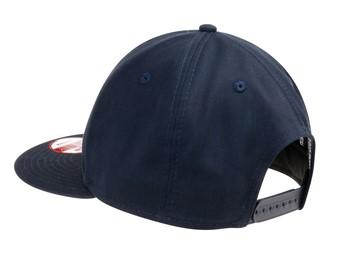 New Era Flat Bill Snapback Hat - Navy, One Size