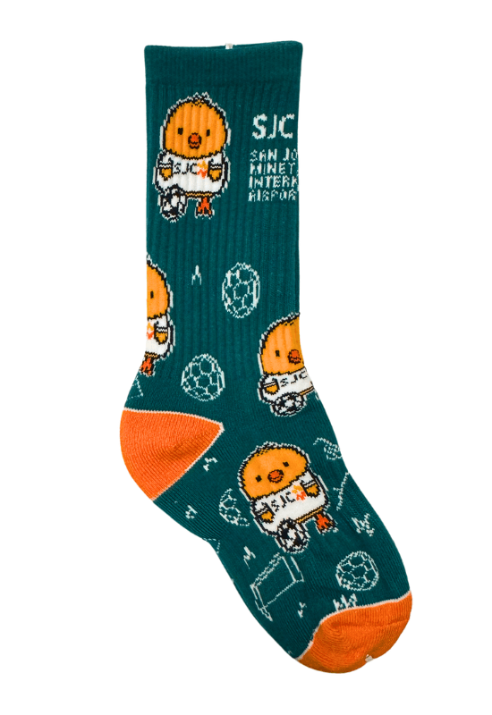 Soccer Chick Chris Green Athletic Socks