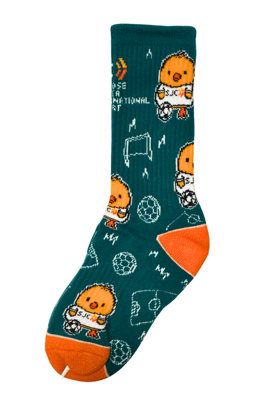 Soccer Chick Chris Green Athletic Socks